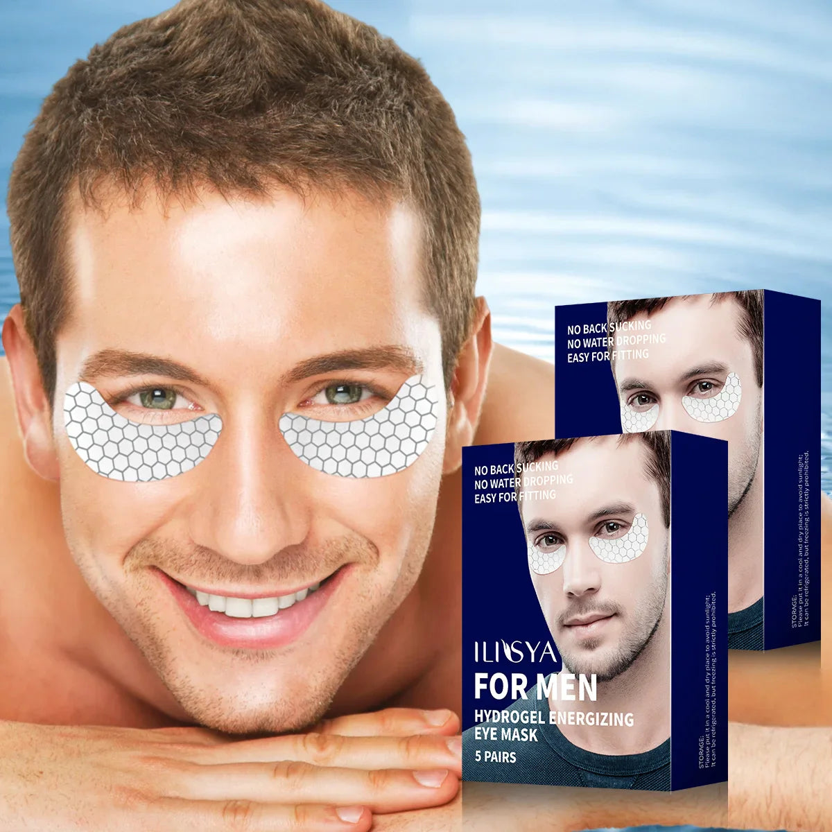 Hydrating Eye Mask for Daily Skincare – Moisture-Boosting Under-Eye Patches for Fresh and Tired-Looking Eyes
