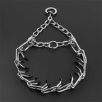 Adjustable Dog Pincher Collar - Secure Training Tool for Enhanced Control