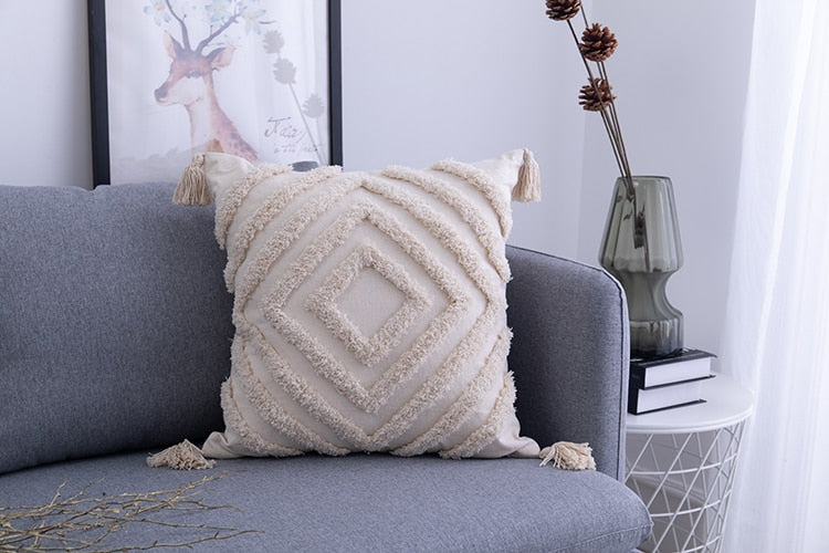 Bohemian Cushion Covers for Home Decor – Decorative Pillow Covers for Living Room, Bedroom and Cozy Interiors