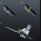 Compact Self-Defense Hiking Pole – Support and Security for Outdoor Adventures