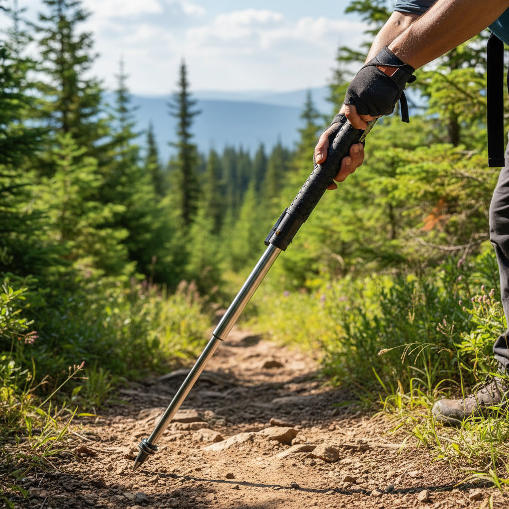 Compact Self-Defense Hiking Pole – Support and Security for Outdoor Adventures