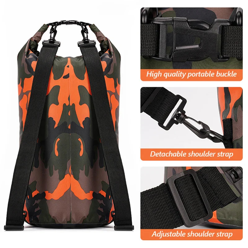 Waterproof Backpack with Wet and Dry Separation – Spacious Travel and Sports Bag for Swimming, Gym and Outdoor Activities