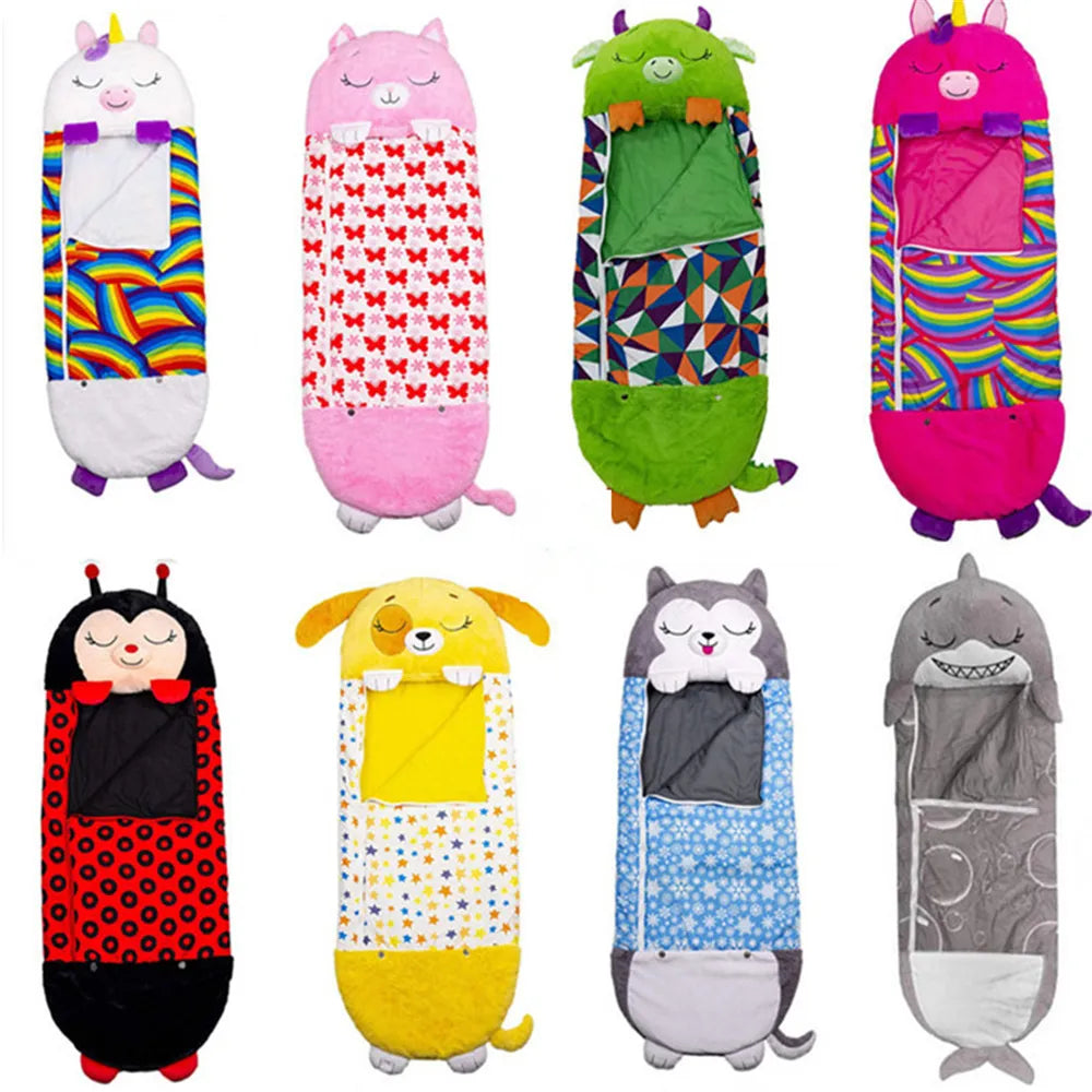Animal-Shaped Foldable Sleeping Bag for Kids – Snoozi