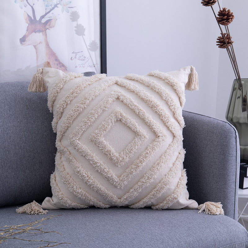 Bohemian Cushion Covers for Home Decor – Decorative Pillow Covers for Living Room, Bedroom and Cozy Interiors
