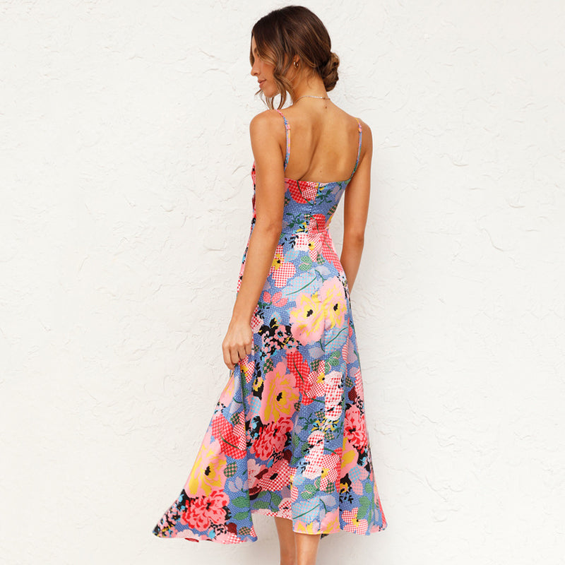 Faith | Women's Printed Maxi Dress for Wedding Guests