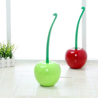Cherry-Shaped Toilet Brush for Bathroom Cleaning – Decorative Hygienic Brush with Holder for Modern Bathrooms