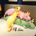 Dragon Body Pillow for Kids and Teens – Long Plush Cushion for Sleeping, Cuddling and Bedroom Decor