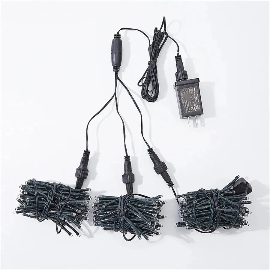 LED Meteor Shower Outdoor Lights for Garden and Facade Decor – Falling Rain Effect Lighting for Festive and Seasonal Displays