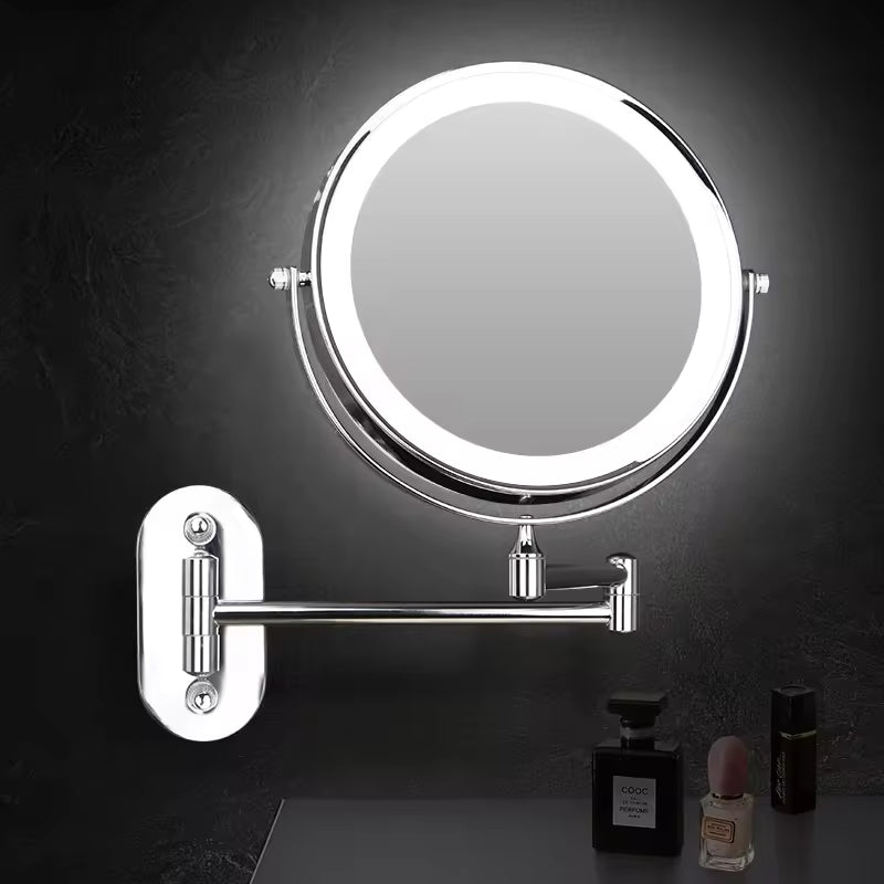 LED Makeup Mirror with Adjustable Lighting – Illuminated Vanity Mirror for Makeup Application and Daily Beauty Routines