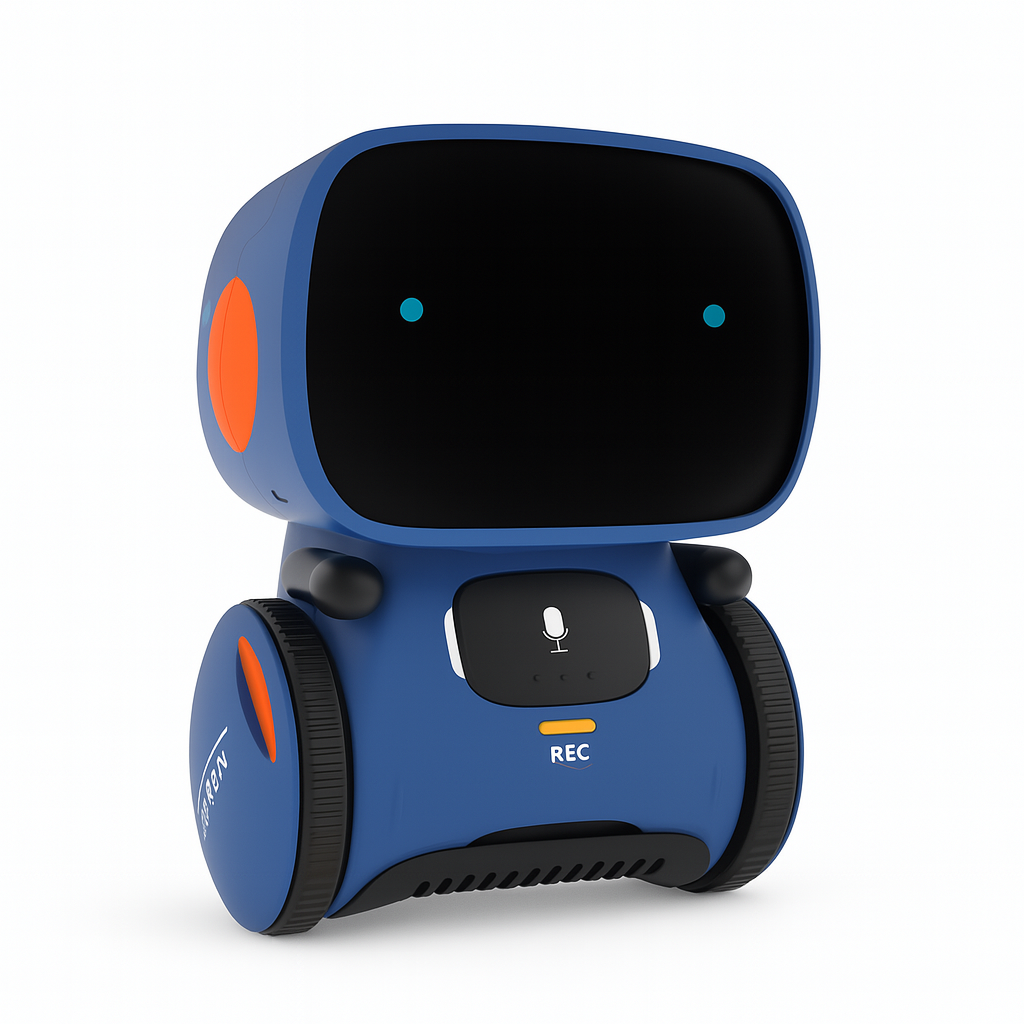 Engaging Speech and Learning Robot for Kids – Intelligent Educational Toy Featuring Voices, Songs, and Interactive Games
