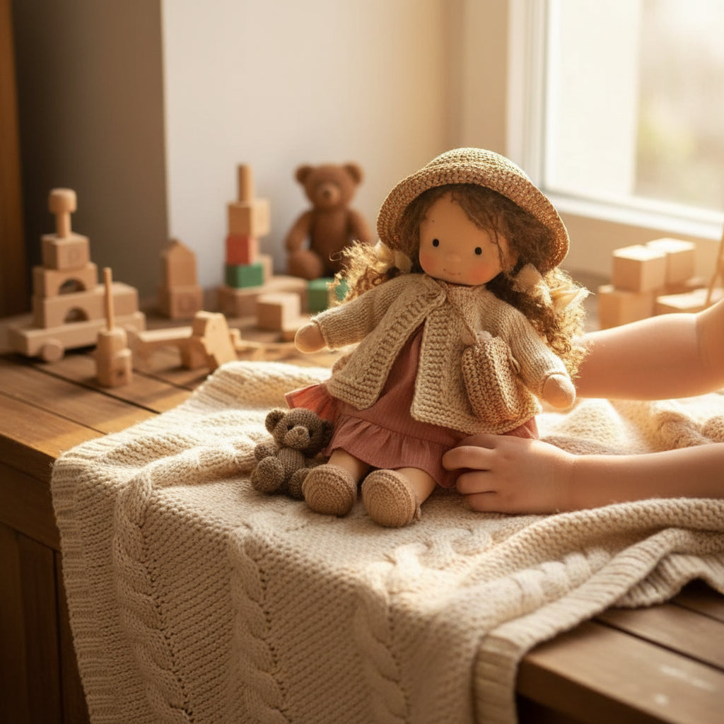 Soft Plush Doll for Imaginative Play – Gentle Design for Everyday Comfort and Gifting