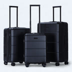 3-Piece Travel Luggage Set with Durable Suitcases – Lightweight Spinner Trolley Set for Easy Airport Travel