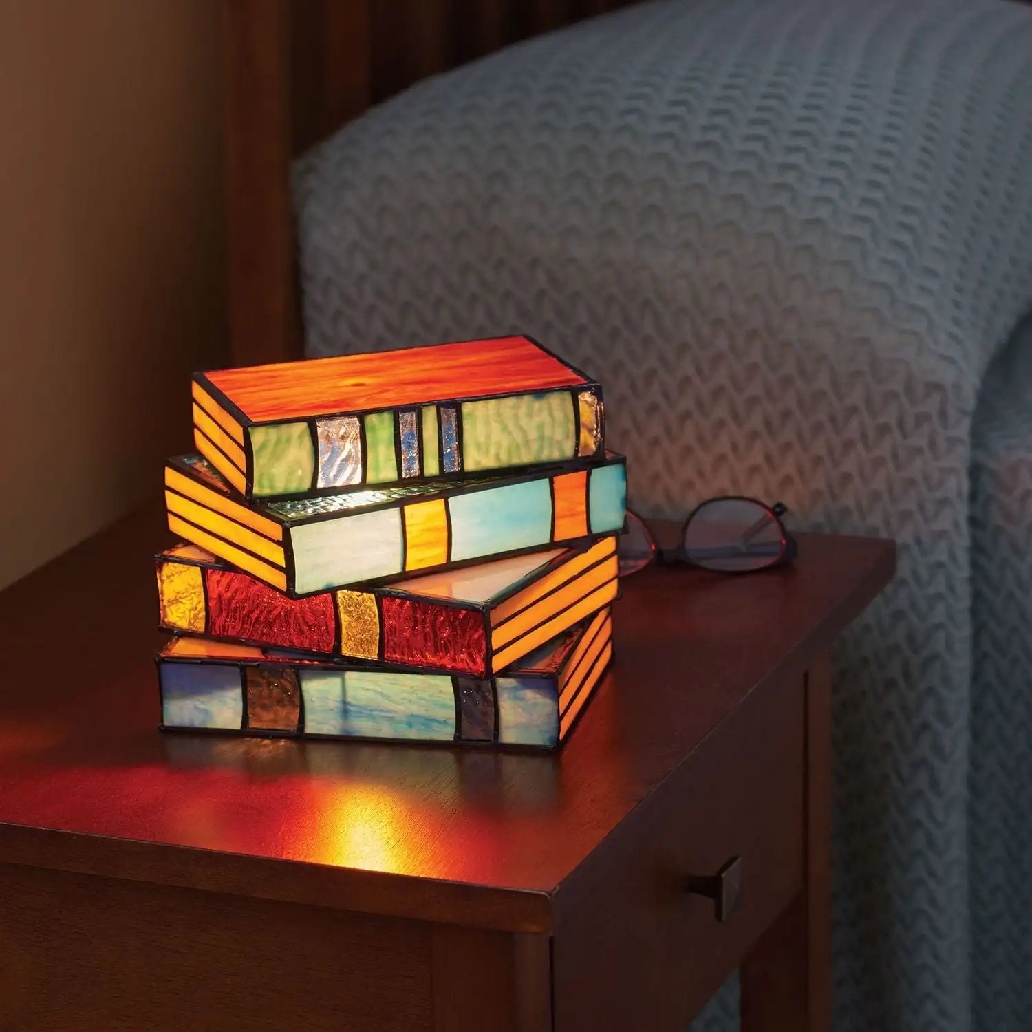 Artistic Book-Shaped LED Lamp for Ambient Lighting – Decorative Table Light for Bedroom, Living Room and Creative Spaces