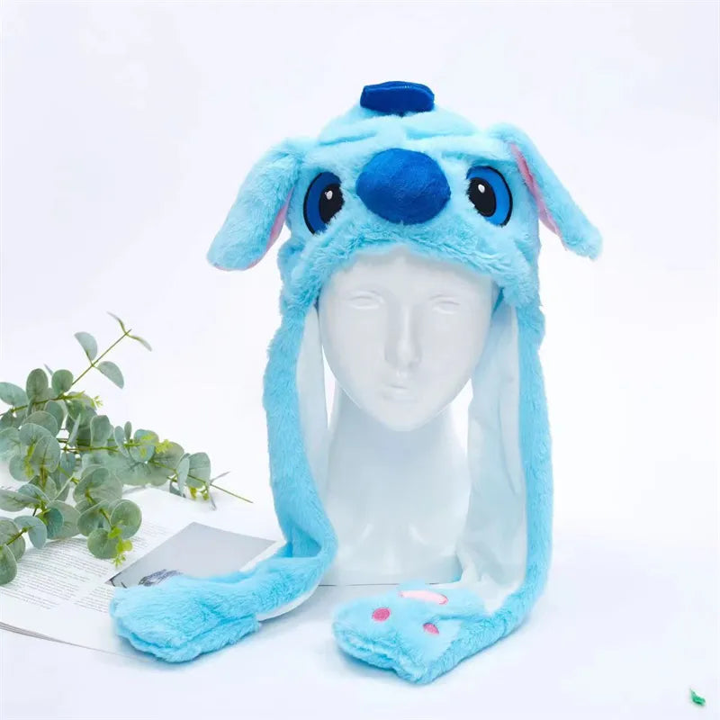Interactive Bunny Ears Hat for Kids and Adults – Cute Plush Hat with Moving Ears for Play, Costumes and Gifts