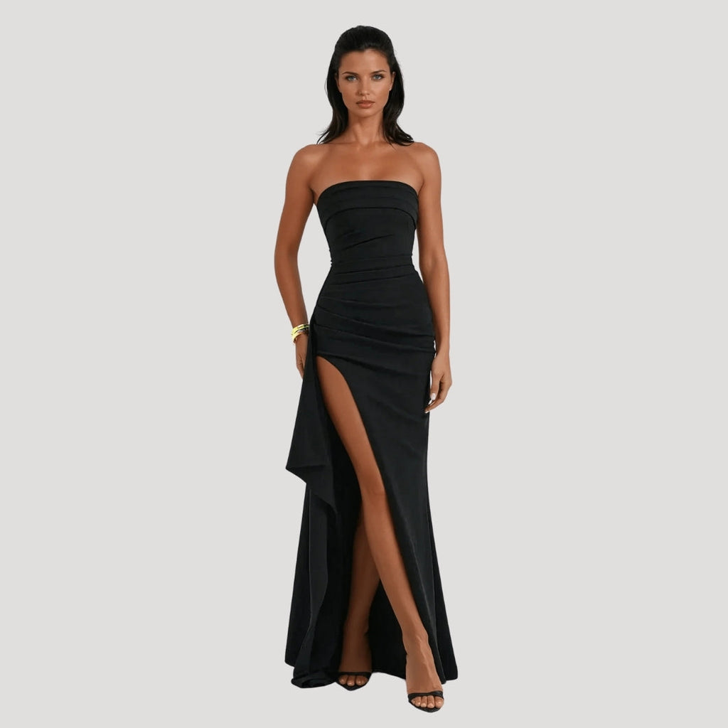 Emma | Strapless Maxi Dress for Women - Perfect for Wedding Guests