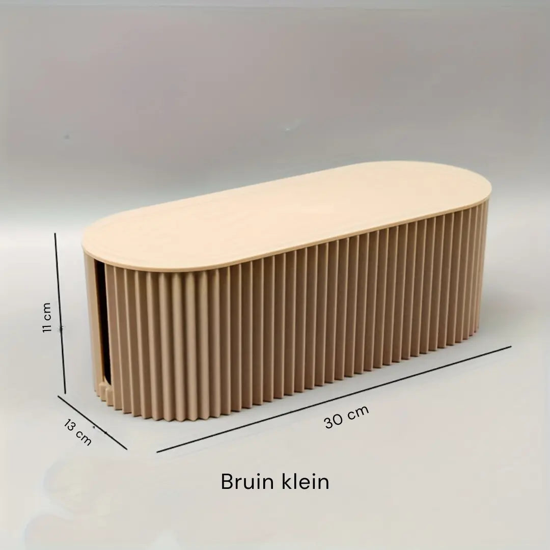 Cable Management Storage Box – Smart Cord Organizer for Power Strips & Chargers | Clutter-Free Home & Office Workspace