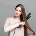 2-in-1 Hair Styling Tool – Straightening & Curling with Smooth Anti-Frizz Finish