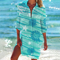 Women’s Loose Fit Summer Shirt with Pockets – Button-Up Collared Top for Casual Wear, Work and Warm Weather Outfits