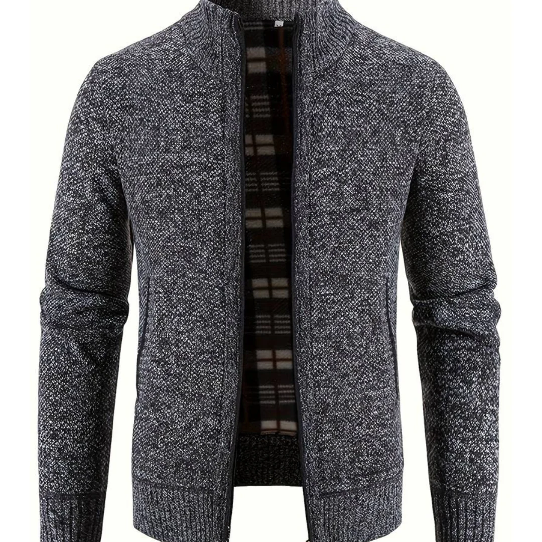 Men’s Trendy Knit Cardigan for Everyday Wear – Stylish Layering Sweater for Casual Outfits and Smart Looks