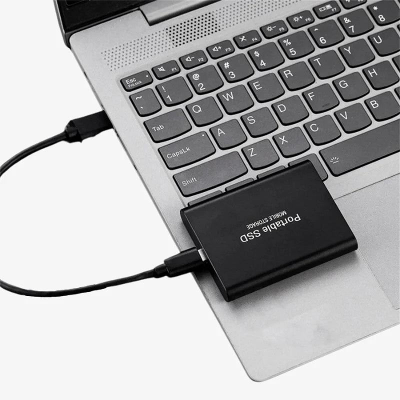 Ultra-Fast Portable External SSD – High-Capacity Storage for Work, Travel & Everyday Use