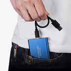 Ultra-Fast Portable External SSD – High-Capacity Storage for Work, Travel & Everyday Use