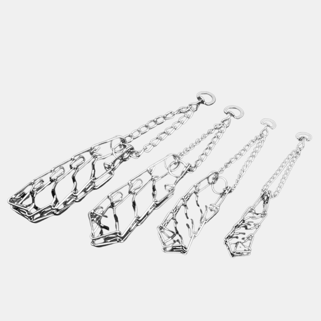 Adjustable Dog Pincher Collar - Secure Training Tool for Enhanced Control