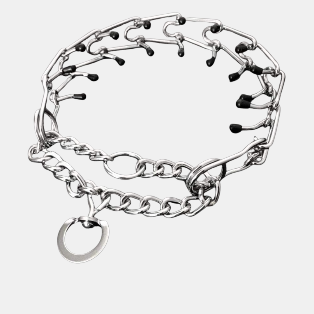 Adjustable Dog Pincher Collar - Secure Training Tool for Enhanced Control