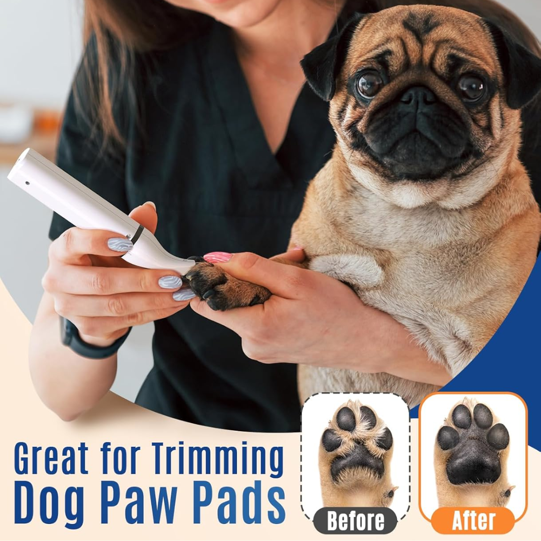 Quiet Cordless Pet Clipper with Dual Blades – Efficient Grooming Tool for Dogs and Cats at Home