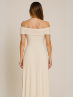 Bella | Pleated Maxi Dress for Women - Perfect for Wedding Guests