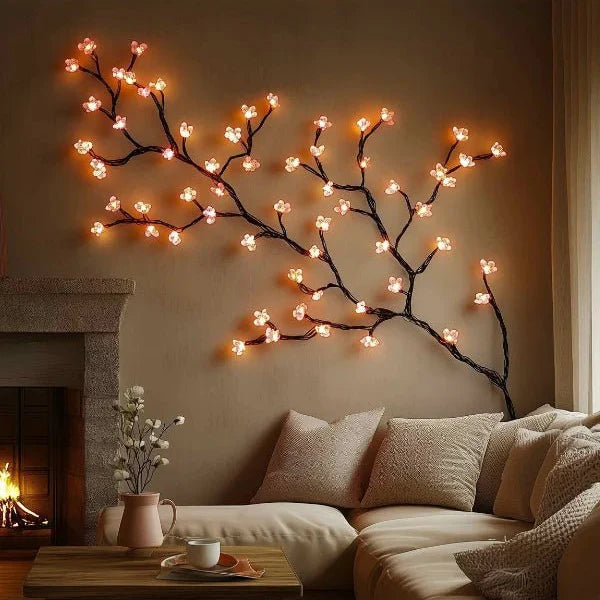 LED Lighted Decorative Branch Wall Art