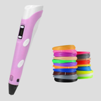 3D Creative Drawing Pen – Adjustable Speed, USB Powered, Compatible with PLA/ABS Filaments