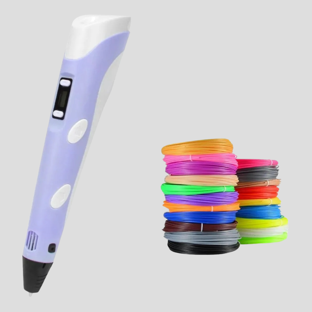 3D Creative Drawing Pen – Adjustable Speed, USB Powered, Compatible with PLA/ABS Filaments