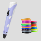 3D Creative Drawing Pen – Adjustable Speed, USB Powered, Compatible with PLA/ABS Filaments