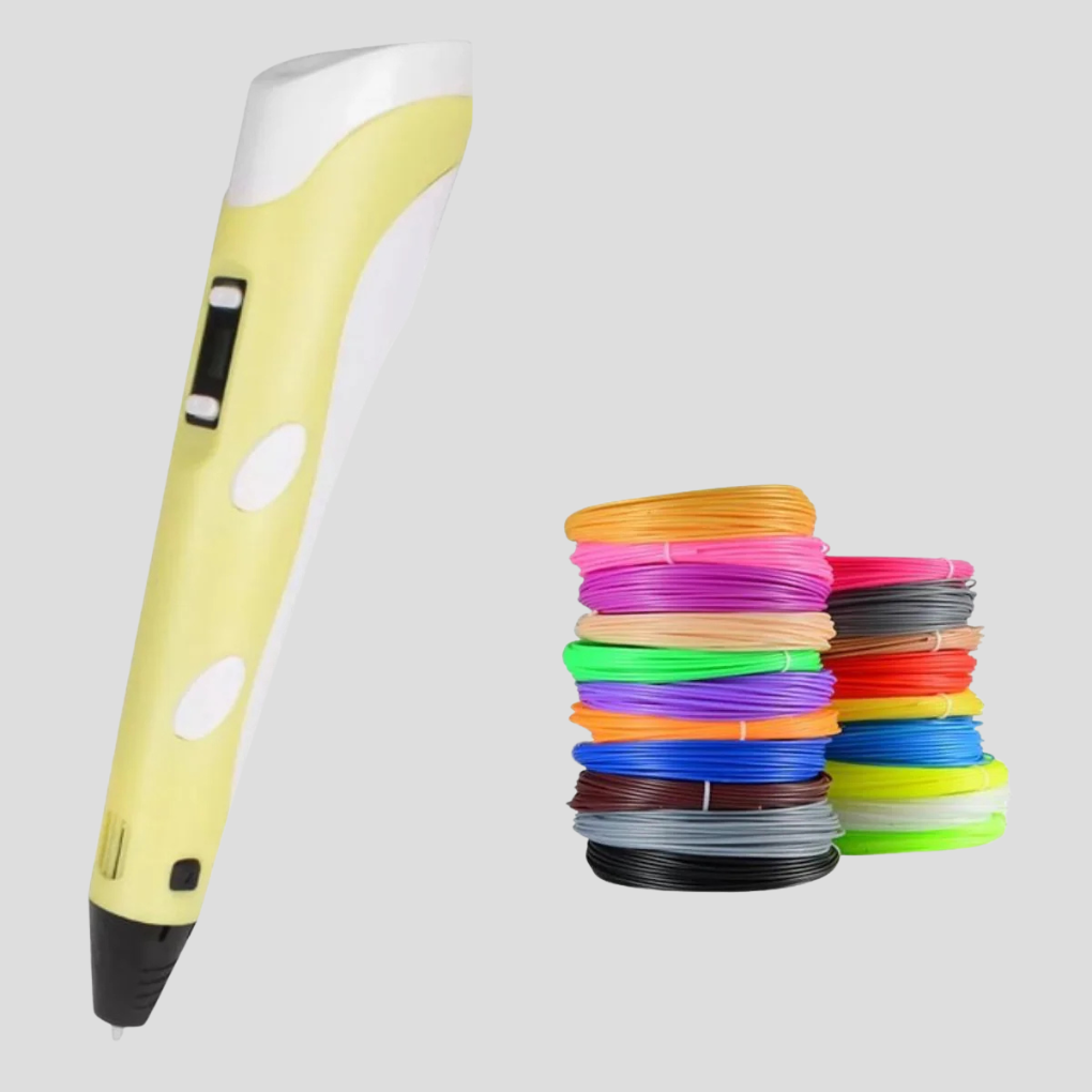 3D Creative Drawing Pen – Adjustable Speed, USB Powered, Compatible with PLA/ABS Filaments