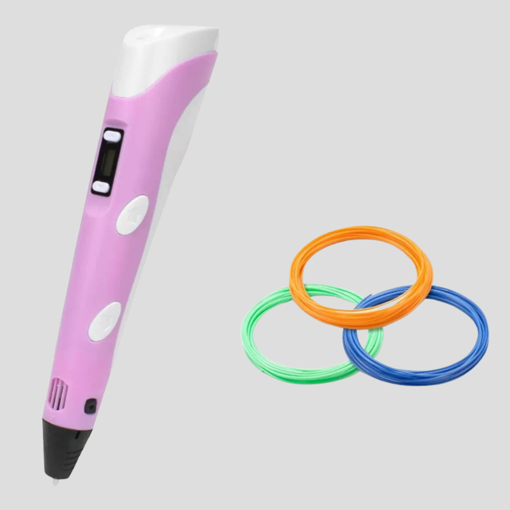3D Creative Drawing Pen – Adjustable Speed, USB Powered, Compatible with PLA/ABS Filaments