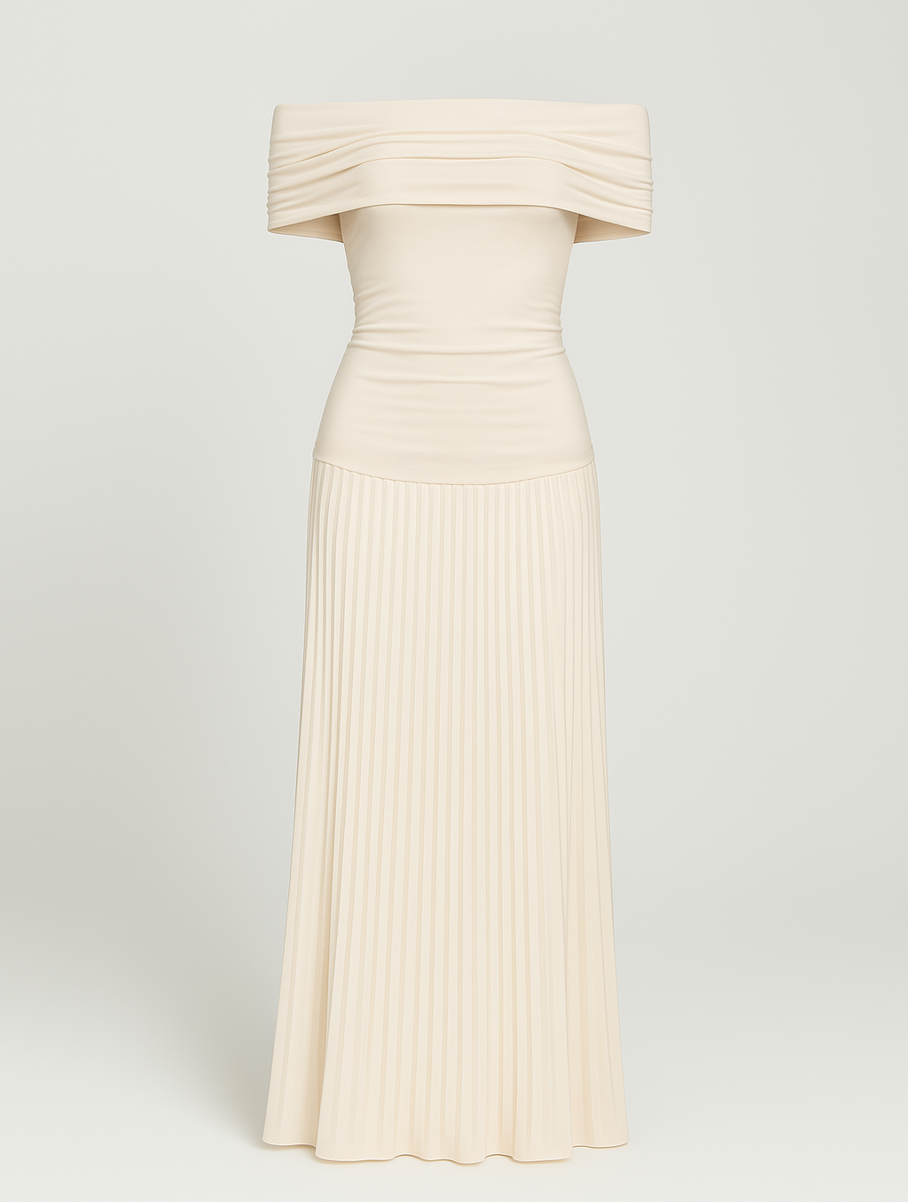 Bella | Pleated Maxi Dress for Women - Perfect for Wedding Guests