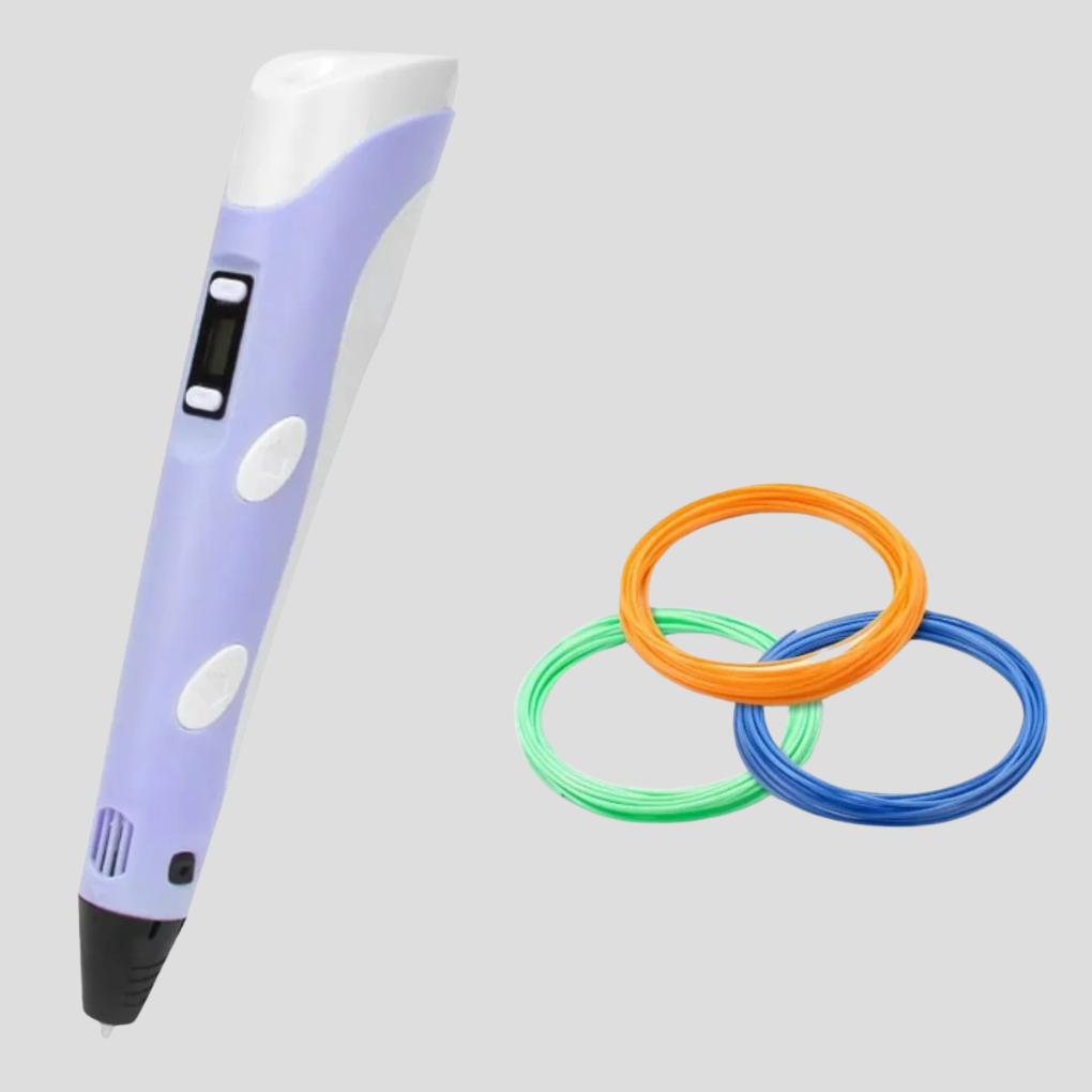 3D Creative Drawing Pen – Adjustable Speed, USB Powered, Compatible with PLA/ABS Filaments