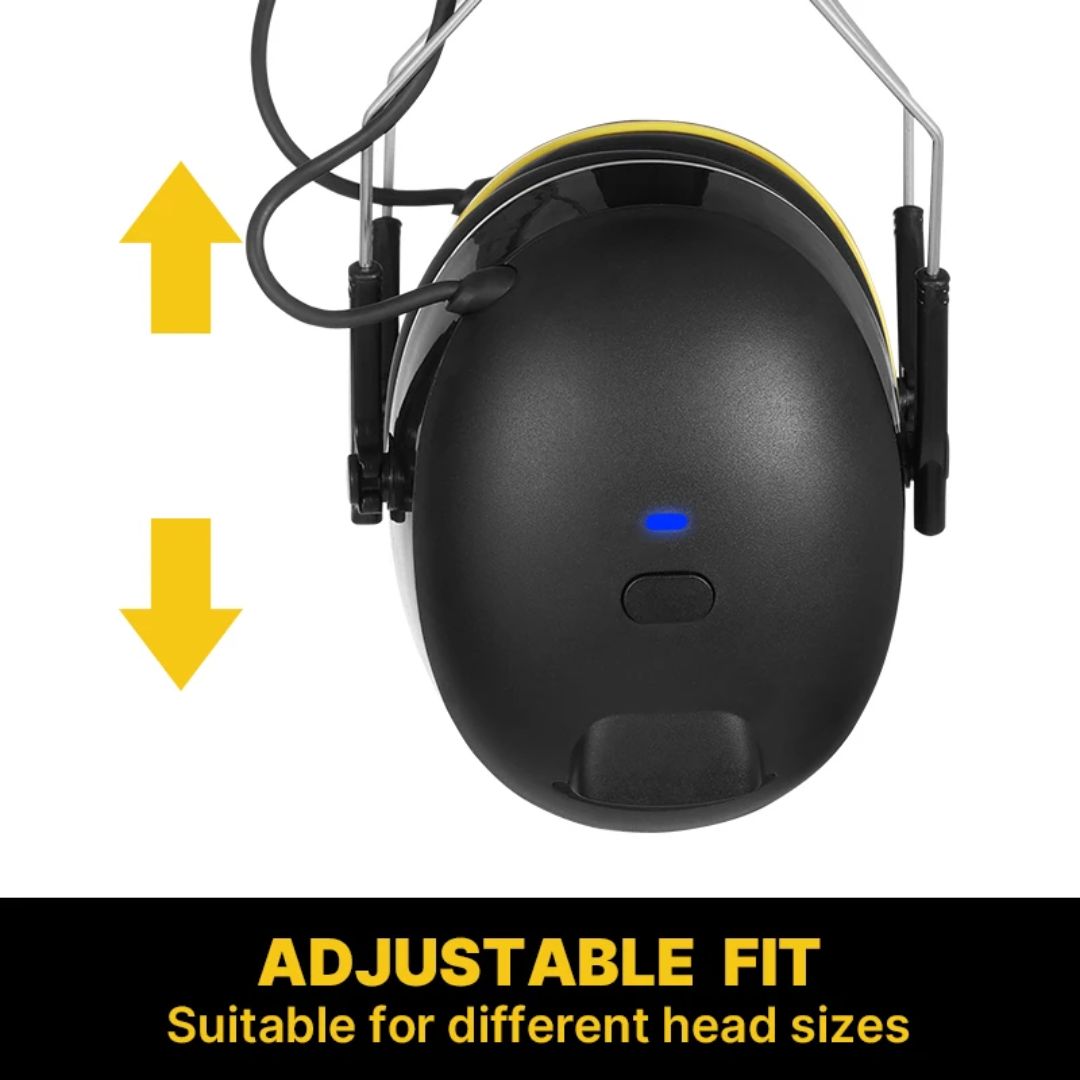 Bluetooth Noise-Canceling Ear Protectors