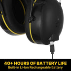 Bluetooth Noise-Canceling Ear Protectors
