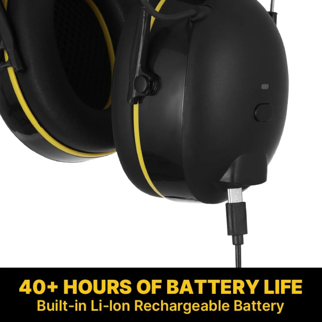 Bluetooth Noise-Canceling Ear Protectors