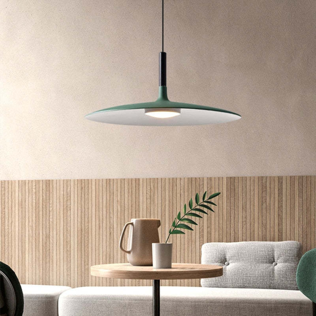 Contemporary LED Pendant Light for Modern Interiors – Elegant Hanging Ceiling Lamp for Living Room, Dining Area and Kitchen