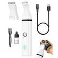 Quiet Cordless Pet Clipper with Dual Blades – Efficient Grooming Tool for Dogs and Cats at Home
