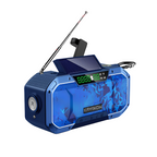Emergency Radio with Extended Battery Life – Multi-Function Safety Radio for Outdoor Adventures, Travel and Power Outages