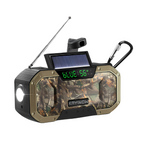 Emergency Radio with Extended Battery Life – Multi-Function Safety Radio for Outdoor Adventures, Travel and Power Outages
