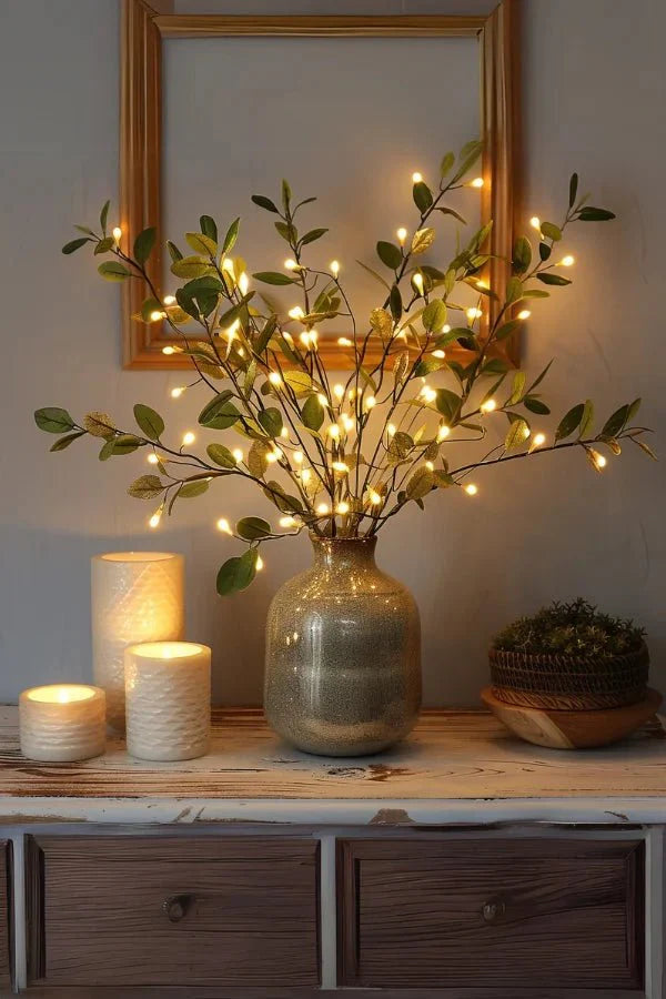 Magical Twinkling Branch Lights