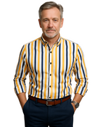 Jermaine | Casual Striped Cotton Shirt