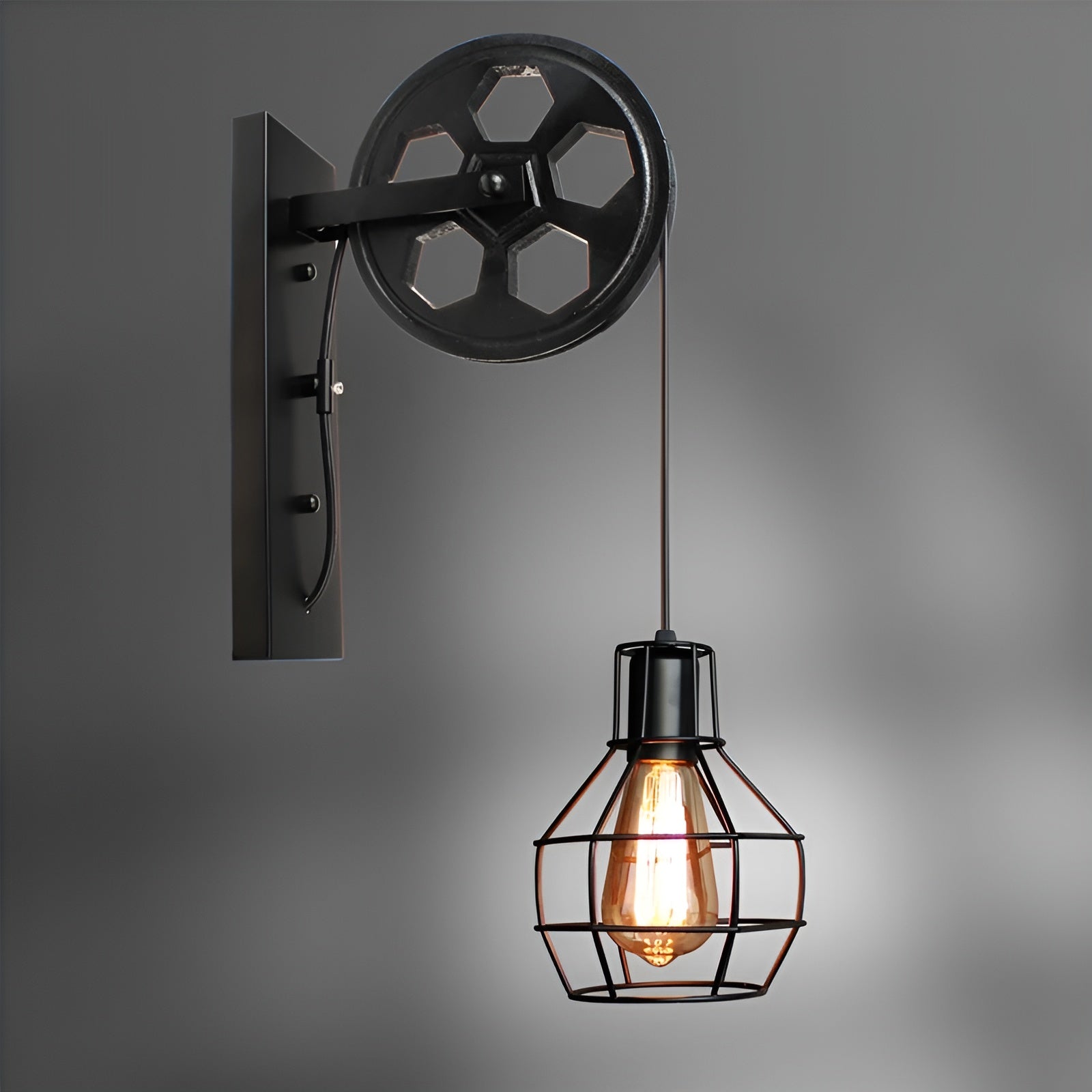 Retro Industrial LED Wall Light - IronGlare