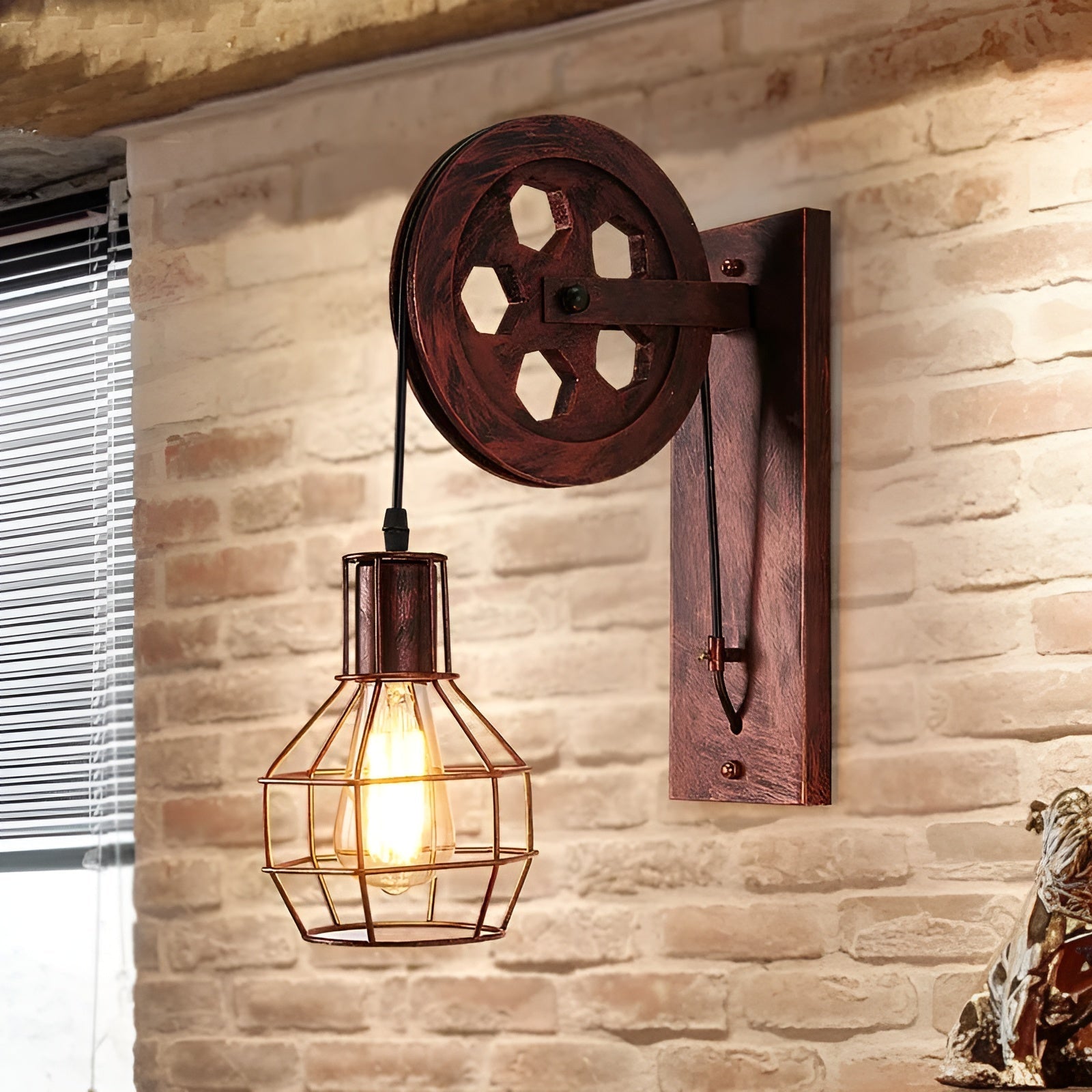 Retro Industrial LED Wall Light - IronGlare