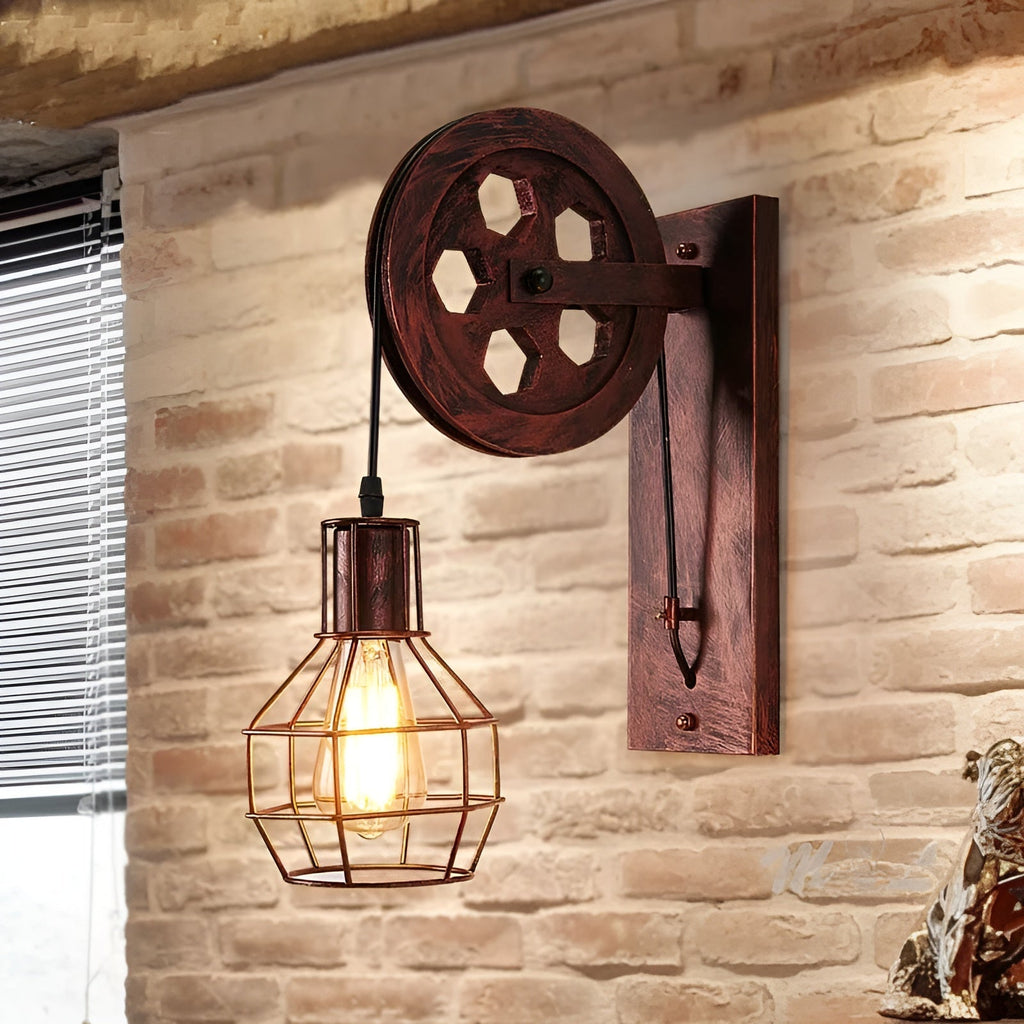 Retro Industrial LED Wall Light - IronGlare