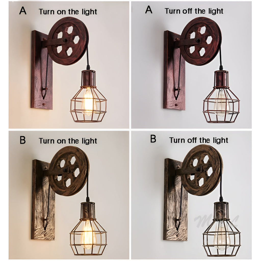 Retro Industrial LED Wall Light - IronGlare